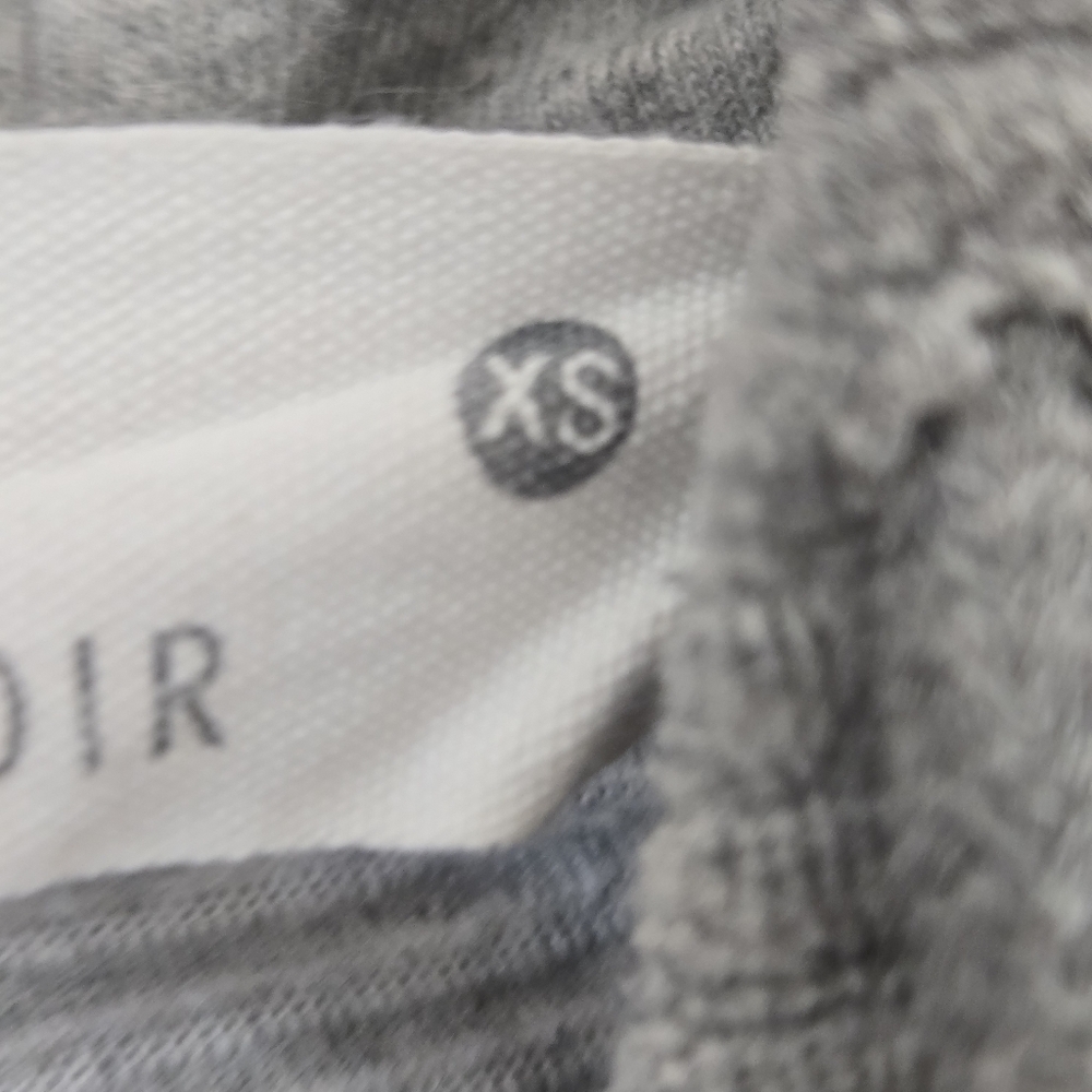 Tavi Noir Semi Cropped Hoodie Womens XS Gray Ribbed Velvet Lounge Athleisure - Picture 11 of 16